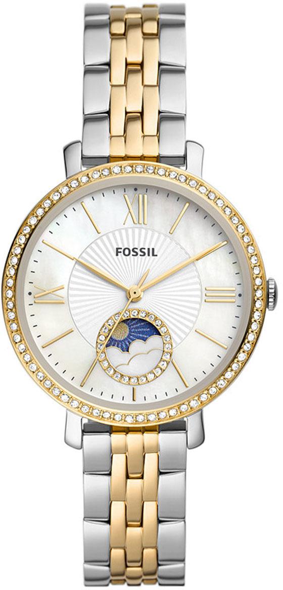 Fossil ES5166 36 mm Altın-Gri Çelik Kordon Analog Kadın Kol Saati