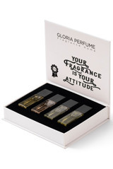 Gloria Perfume Your Fragrance Is Your Attitude 4 Parça Mini Erkek Parfüm Seti EDP