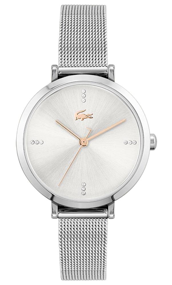 Lacoste LAC2001164 34 mm Gri Çelik Kordon Analog Kadın Kol Saati