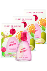 Ulric De Varens Mini Fruity 3 Parça Mini Kadın Parfüm Seti EDP
