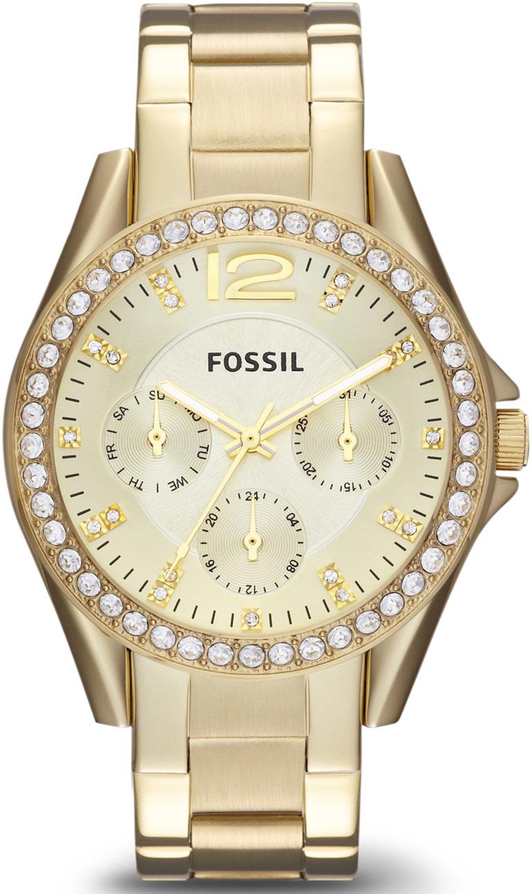 Fossil ES3203 38 mm Altın Çelik Kordon Analog Kadın Kol Saati