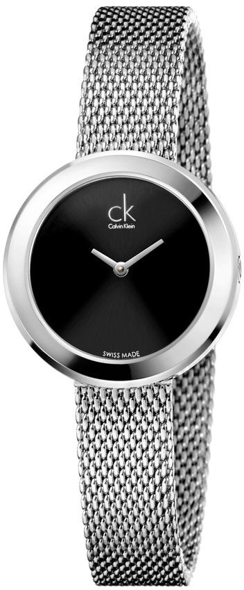 Calvin Klein K3N23121 32 mm Gri Çelik Kordon Analog Kadın Kol Saati