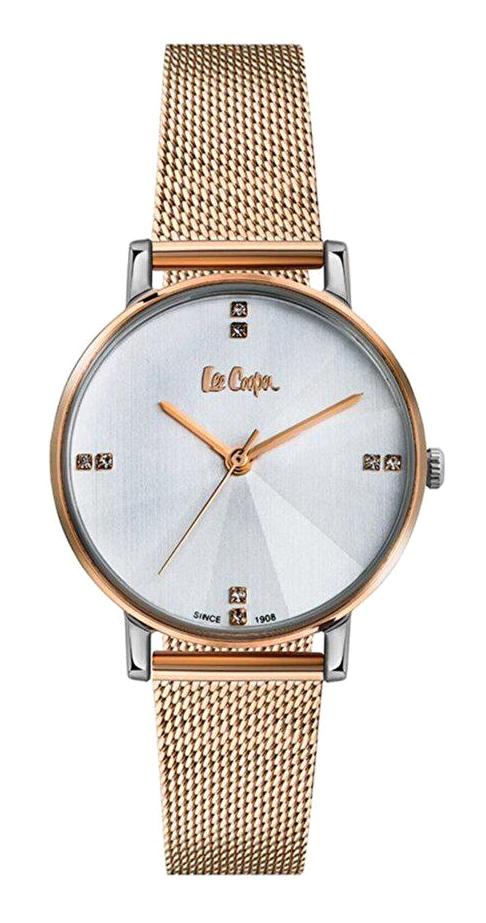 Lee Cooper LC06945.530 40 mm Rose Gold Metal Kordon Analog Kadın Kol Saati