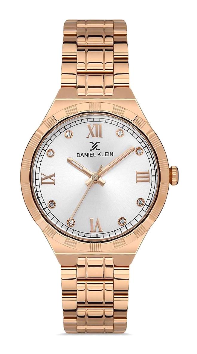 Daniel Klein DKE.1.10304.3 34 mm Rose Gold Çelik Kordon Analog Kadın Kol Saati