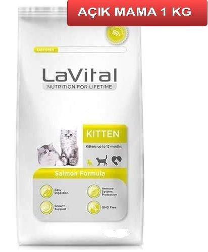 Lavital Nutrition For Lifetime Somonlu Yavru Kuru Kedi Maması 1 kg