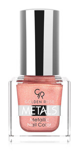 Golden Rose Metallic Nail 109 Pembe Metalik Simli Oje