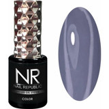 Nail Republic 101 Gri Parlak Kalıcı Oje