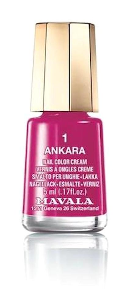 Mavala Ankara 1 Pembe Parlak Kalıcı Oje