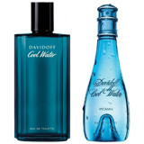 Davidoff Cool Water İkili Erkek-Kadın Parfüm Seti EDT