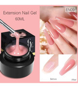 Born Pretty Extension Nail EN09 Pembe Parlak Kalıcı Jel Oje