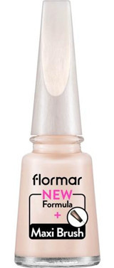 Flormar Maxi Brush 372 Pembe Sedefli Simli Oje