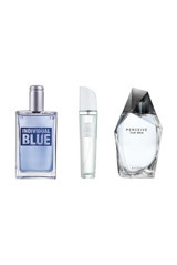 Avon Individual Blue 3 Parça Erkek Parfüm Seti EDT 100 ml + Pur Blanca 50 ml + Perceive 100 ml