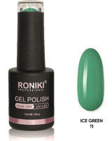 Roniki Ice Green 11 Yeşil Parlak Kalıcı Oje