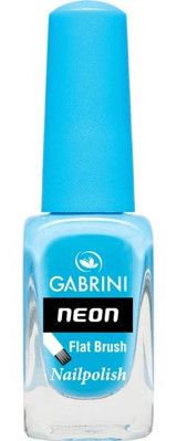 Gabrini Flat Brush N18 Mavi Neon Oje