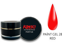 Roniki Paint 28 Kırmızı Parlak Kalıcı Oje