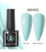 Ursugar Color Base URH055 Mavi Mat Kalıcı Oje