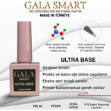 Gala Smart Ultra Base Pembe Parlak Kalıcı Oje