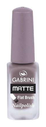 Gabrini Flat Brush 10 Kahverengi Mat Oje