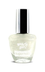 Beauty Girl Sugar Nails Venüs 07 Beyaz Parlak Simli Oje