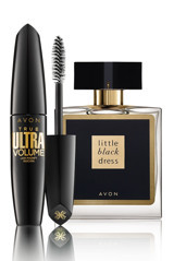 Avon Little Black Dress İkili Kadın Parfüm Seti EDP 50 ml + Avon True Ultra Volume Maskaralı