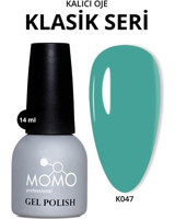 Momo K047 Yeşil Parlak Kalıcı Oje