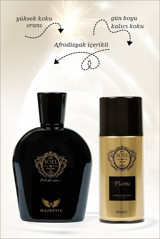 Soel Parfüm Majestic İkili Erkek Parfüm Deodorant Seti EDP 110 ml + Flame Deodorant 150 ml