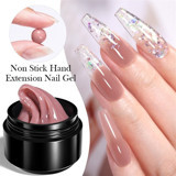 Born Pretty Non Stick Hand Extension NSG-03 Nude Parlak Kalıcı Jel Oje