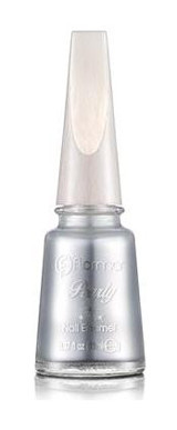 Flormar Pearly 390 Gümüş Sedefli Simli Oje