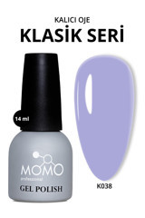 Momo K038 Lila Parlak Kalıcı Oje