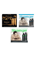 Slazenger Active Sport 6 Parça Erkek Parfüm Deodorant Seti EDT Yeşil + Mavi + Gold 3x125 ml