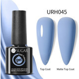 Ursugar Color Base URH045 Mavi Mat Kalıcı Oje