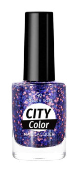 Golden Rose City Color Nail Lacquer 111 Lacivert Parlak Simli Oje