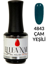 Ellea Nail Çam Yeşili 4843 Yeşil Parlak Kalıcı Oje