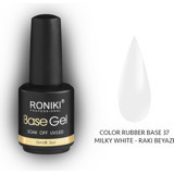 Roniki Coat Milky 37 Beyaz Parlak Kalıcı Oje