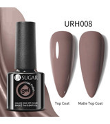 Ursugar Color Base URH008 Kahverengi Mat Kalıcı Oje