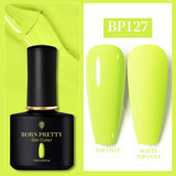 Born Pretty Pro BP127 Sarı Parlak Kalıcı Oje