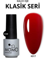 Momo K017 Bordo Parlak Kalıcı Oje