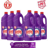 Hyper Hypo Ultra Kıvamlı Kokulu Banyo-Mutfak İçin Konsantre Jel Çamaşır Suyu 6x3 lt