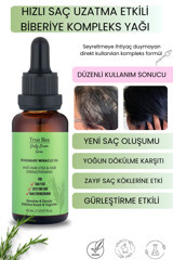 True Bee Daily Dream Series Dökülme Karşıtı Yeni Saç Oluşumu Ve Gürleştirme Etkili Biberiye Yağlı Saç Yağı 30 ml