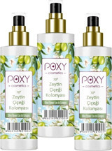 Poxy 70 Derece Zeytin Çiçeği Kolonya 3x100 ml