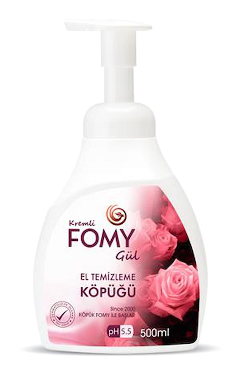 Fomy Gül Alkolsüz Köpük Nemlendiricili Sıvı Sabun 500 ml