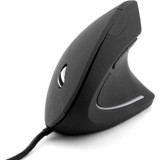 Jingyi Ergonomik Dikey Makrolu Kablolu Siyah Optik Mouse