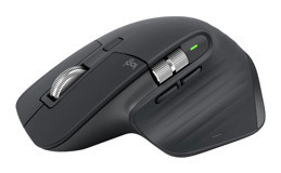 Logitech MX Master 3S Sessiz Ergonomik Makrolu Kablosuz Siyah Optik Mouse