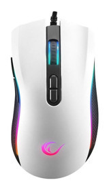 Rampage SMX-R44 RGB Makrolu Kablolu Beyaz Optik Gaming Mouse