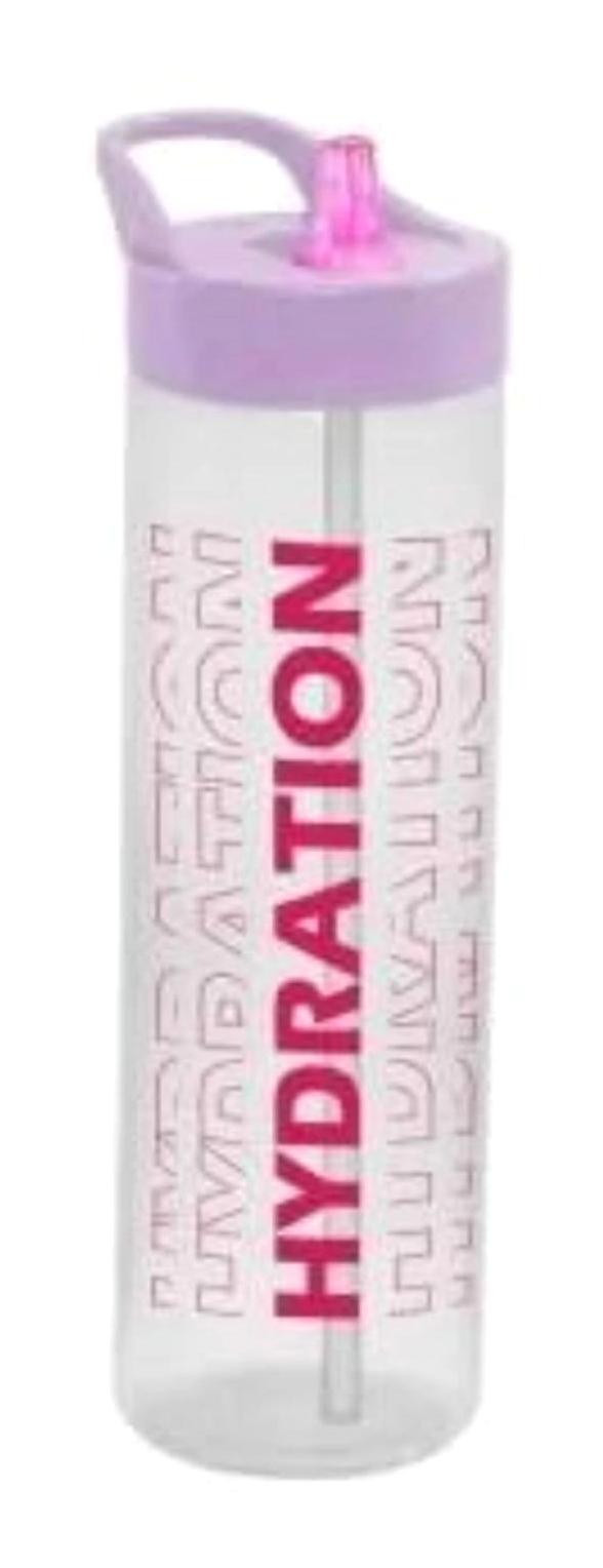 Herevin Hydration Her161812 Pipetli Pembe Plastik Spor Yetişkin Matara 730 ml