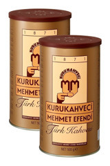 Kurukahveci Mehmet Efendi Teneke Sade Orta Kavrulmuş Türk Kahvesi 1 kg