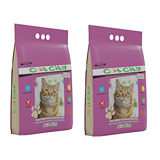 Cat City Lavanta Kokulu Topaklanan İnce Taneli Bentonit Kedi Kumu 2x10 lt