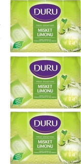 Duru Fresh Misket Limonu Katı Sabun 3x600 gr