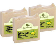 The Soap Factory Bitkisel Vegan Zeytinyağlı Katı Sabun 3x100 gr