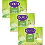 Duru Misket Limonu Katı Sabun 3x600 gr